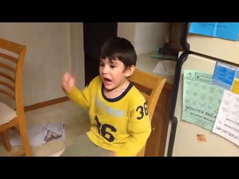 (REUPLOAD) Little kid goes crazy over computer