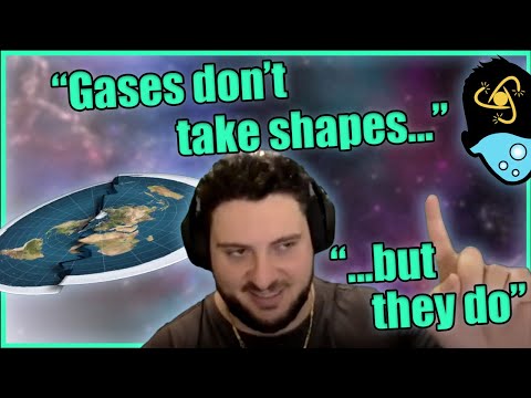 Super Confident Flat Earther Gets Physics Wrong Over and Over Again