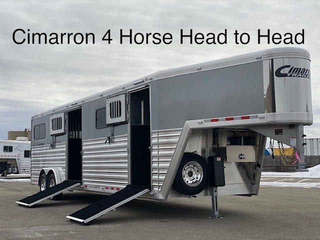 Preview image of Long Term, 100,000 Mile Review Of A 2022 Cimarron 4 Horse Head-To-Head Warmblood Ep.1 youtube video