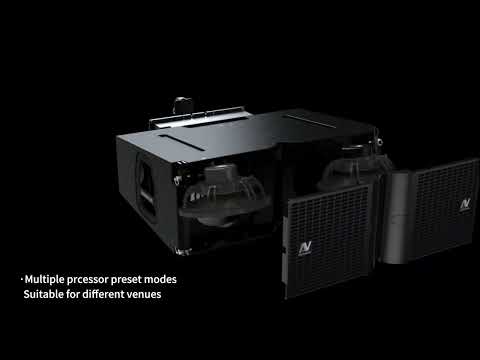 PACO-MA Dual 10" Two-Way Cardioid Active Line Array Speaker – Pro Audio for Festivals & Venues