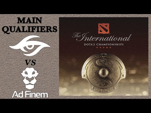 Dota 2 | Road to The International | Main Qualifiers: SECRET vs AD FINEM