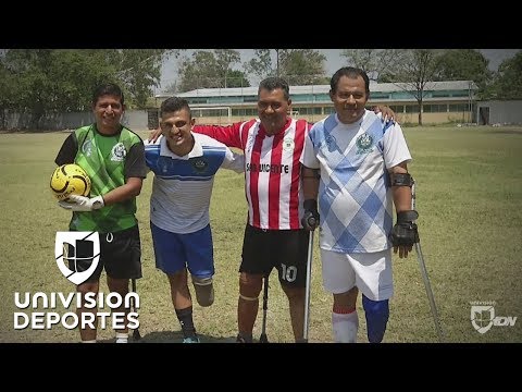 El Salvador's amputee team, heroes fighting behind a ball