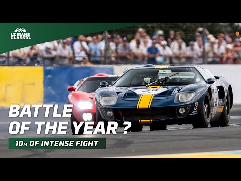 Le Mans Classic 2025 - GT40' intense fight for the win ! 🔥
