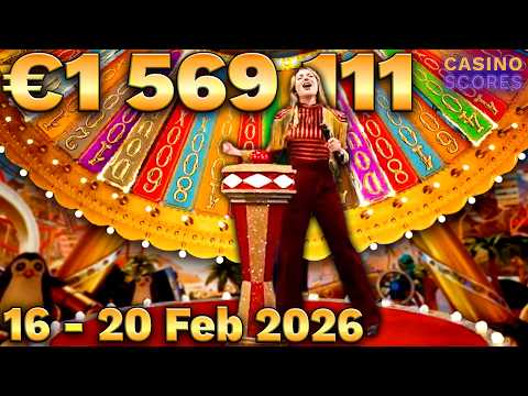 Big WINS on Fireball & Crazy Time etc. (16th - 20th Feb 2026)