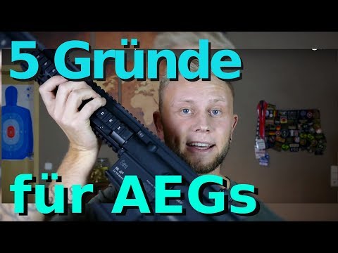 5 Gründe warum ICH eine Airsoft SAEG spiele! GsP Airsoft