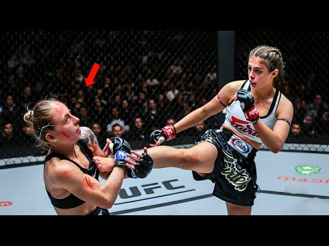 Holy F*ck! She Knocks Out Dakota Ditcheva — Alma Juniku Insane Power (Why She Wins)