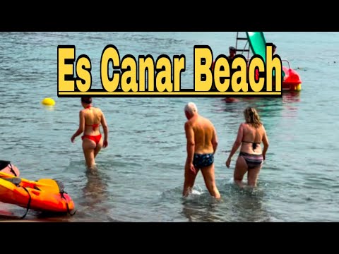 Spending Holiday at The Beach Of Es Canar |Playa de Es Cana en Ibiza |Family Friendly Beach