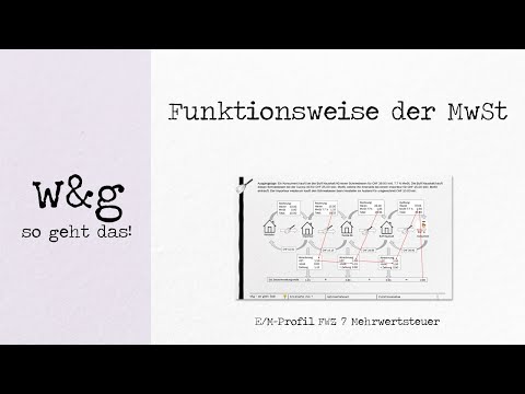 FWZ 7 Mehrwertsteuer - #1 Funktionsweise