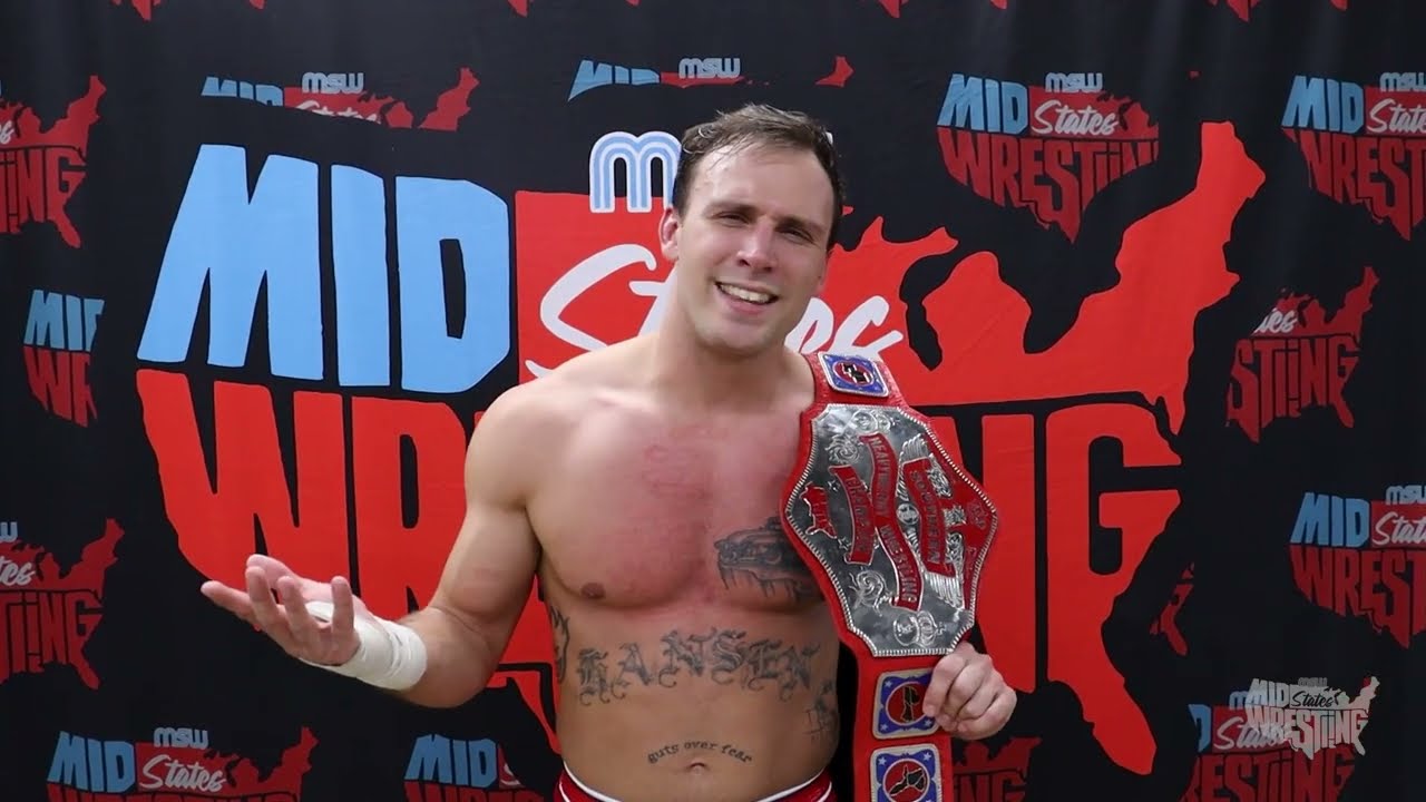 Mid-States Wrestling Season 3 Episode #15 / MSW Match of the week Scott Hansen vs. Brandon Barretta