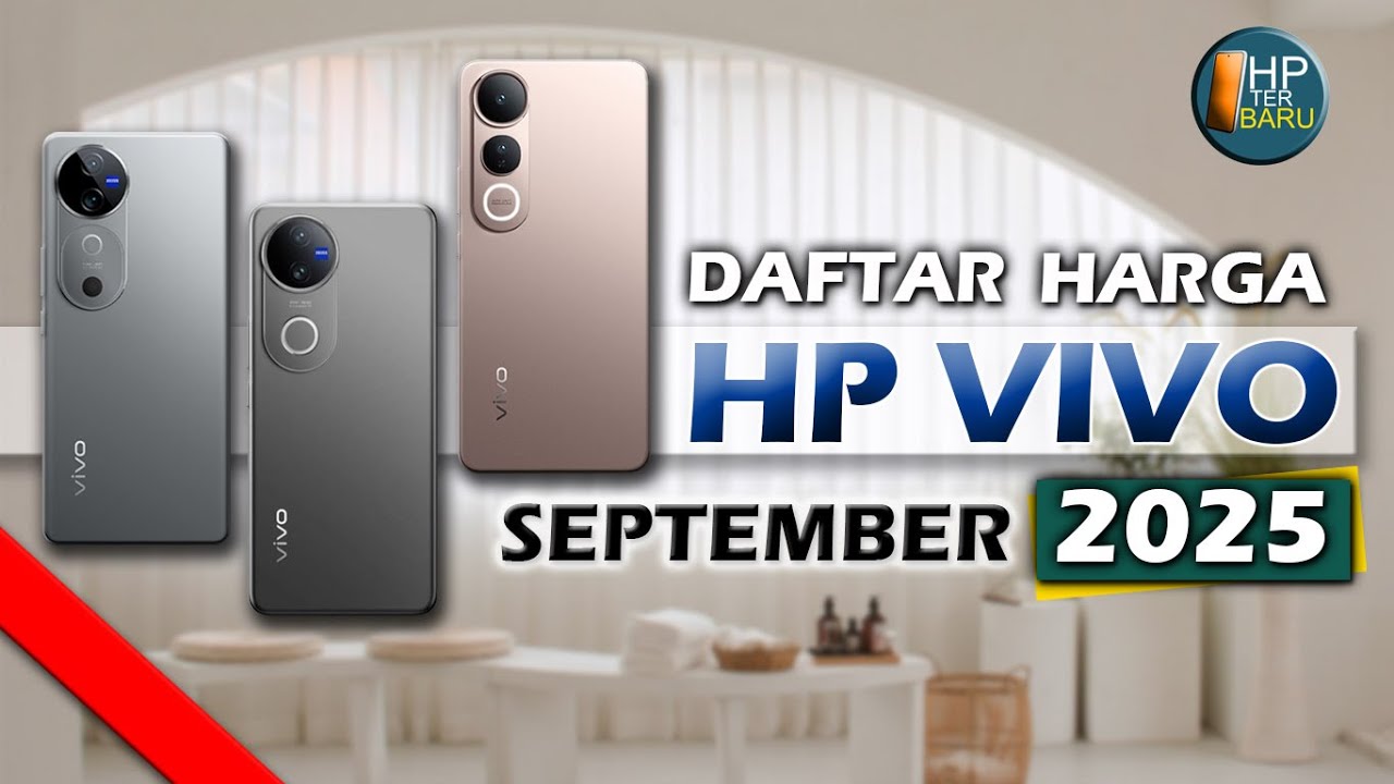 DAFTAR HARGA HP TERBARU VIVO BULAN SEPTEMBER 2025