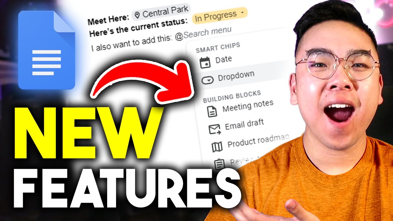 Google Docs Building Blocks, Smart Chips, Dropdown EXPLAINED! *tutorial*