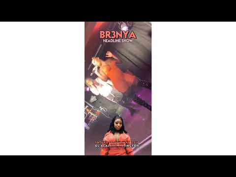 Darkoo 🤩 bringing the 🔥 at Br3nya’s Sold Out Islington O2 show