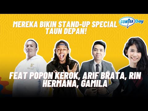 MEREKA BIKIN STAND-UP SPECIAL TAUN DEPAN! feat POPON KEROK, ARIF BRATA, RIN HERMANA, GAMILA
