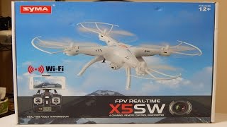 Syma X5SW Quadcopter Unboxing And Review (Courtesy of GearBest.com)