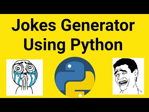 Programming Joke Generator Using Python Pyjokes Module Python Projects