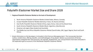 Polyolefin Elastomer market Size,Share,Future Growth and Competition Analysis 2028