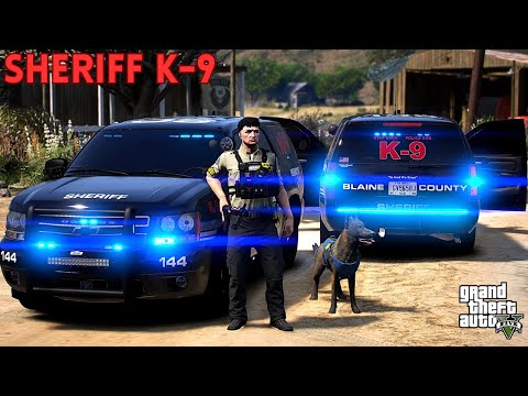 Sheriff k9 Patrol In GTA 5 LSPDFR 2024 GTA 5 Mods