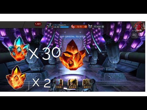 30 PREMIUM HERO CRYSTALS AND 2 4 STAR HERO CRYSTALS.