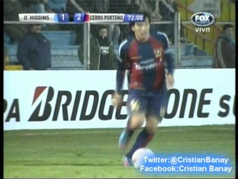 O'Higgins 3 Cerro Porteño 3 Copa Sudamericana 2012 Los goles (Tv Fox Sports)