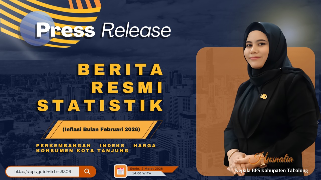 Perkembangan Indeks Harga Konsumen/Inflasi Februari 2026 Kabupaten Tabalong