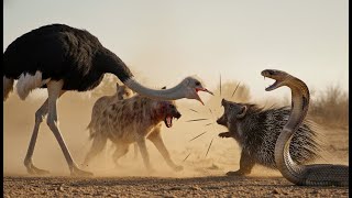 Download lagu Battle of Quills & Claws: Hyena vs White Porcupine | Cinematic Wildlife Survival Fight mp3