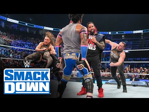 The Bloodline brawl with The New Day and The Brawling Brutes: SmackDown, Nov. 4, 2022