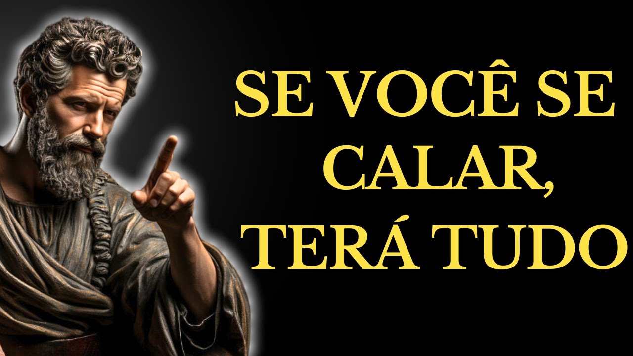 GUARDE SILÊNCIO E AJA COMO SE NÃO TIVESSE NADA A PERDER – 15 LIÇÕES DE ESTOICISMO.