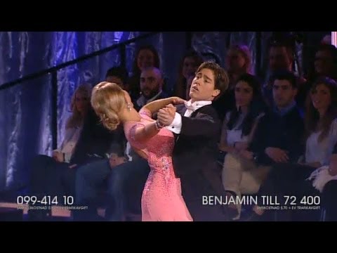 Benjamin Wahlgren och Sigrid Bernson -- slow fox - Let's Dance (TV4)
