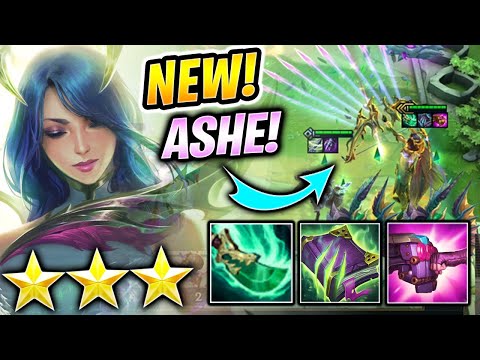 NEW SET 7 ASHE 3 AP NUKE BUILD! (FUNNY ENDING) - Teamfight Tactics TFT Comps Strategy Gameplay Guide