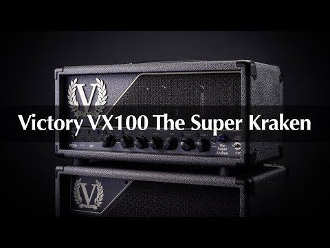 Victory Amps VX100 Super Kraken Heritage Series 100-Watt Head 2010s - With NSP Flight Case image 16