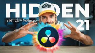 7 HIDDEN [Time-Saving] AI Tools in DaVinci Resolve 21