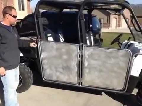 TBkustom.com Polaris Ranger Crew Doors with slam latches