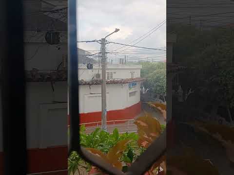 lluvia con brisa. Aguachica Cesar Colombia. 21 de Febrero 2026.Hora 3:16 p.m