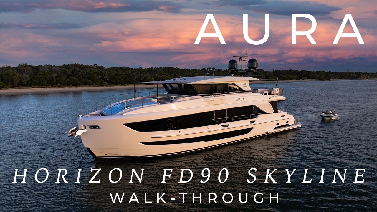 2023 Horizon Yacht FD90 video thumbnail