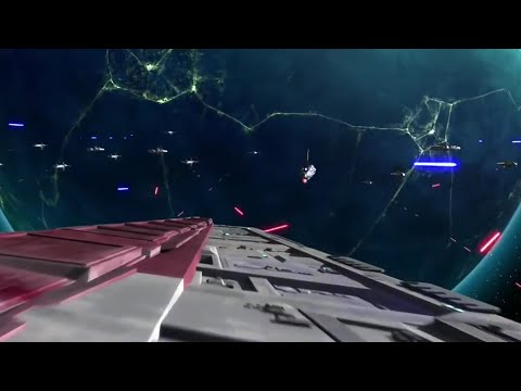 Space Battle Over Christopsis Begins [1080p]
