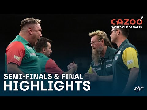 ON TOP OF THE WORLD! | Semi-Final and Final Highlights | 2022 Cazoo World Cup of Darts