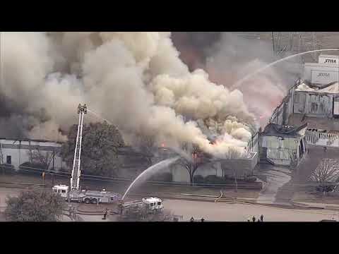 Fire at Richland Hills recycling plant