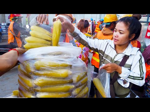 Cambodian Street Food, Breakfast,Snack And Market Food