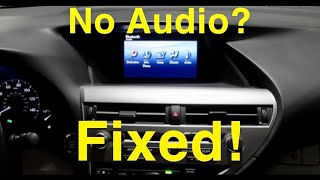 2015-2018 Lexus IS, RC & RX Mark Levinson Amplifier Failure: Diagnosing