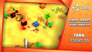 Tank Fight 3D - Game Template video preview