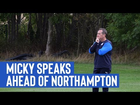 Pre Match | Micky Mellon (Northampton Town)