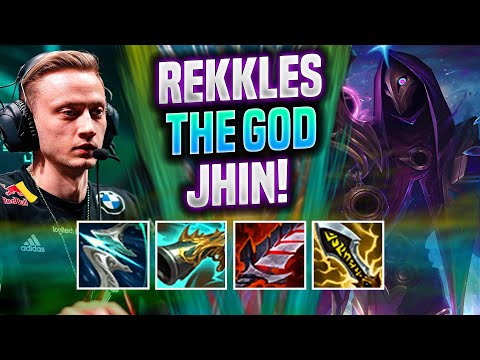 REKKLES IS A GOD WITH JHIN! - G2 Rekkles Plays Jhin ADC vs Ezreal! Patch 11.22