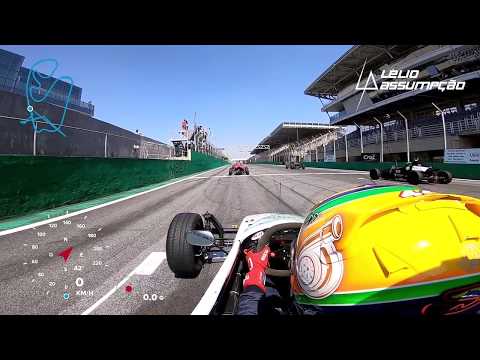 Fórmula Vee 2018 - 8ª Etapa - Corrida1 - Interlagos - Onboard - Lélio Assumpção