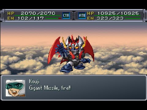 Super Robot Wars Alpha Gaiden - Mazinkaiser Attacks