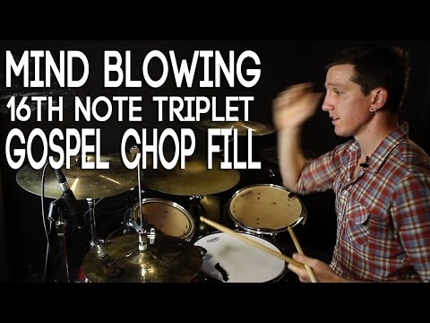 Mind Blowing 16th Note Triplet Gospel Chop Fill (@Nellibub)
