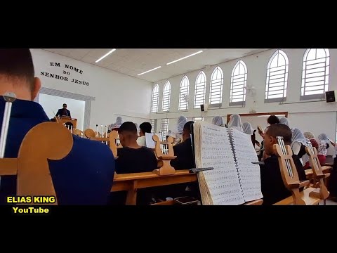 Esse hino ficou lindo na reunião de jovens do Ivoturucaia, Hino 142 ccb hinário 5, Tuba King.