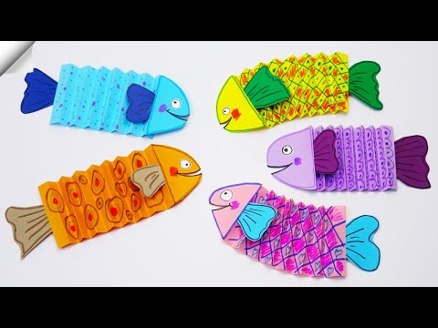 DIY paper crafts Paper Fish