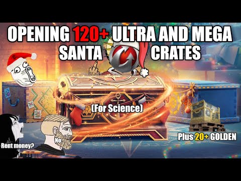 I OPENED 120+ ULTRA & MEGA SANTA CONTAINERS AND GOT (?) | World of Warships