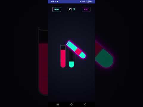 Neon Flow: 3D Sort Puzzle