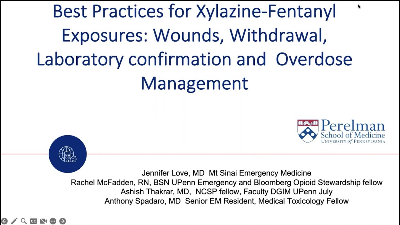 Watch video titled The CAMP Speaker Series: Best Practices for Xylazine-Fentanyl Exposures on YouTube